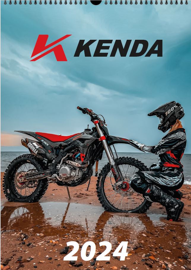 Календарь мотошины KENDA, формат А3